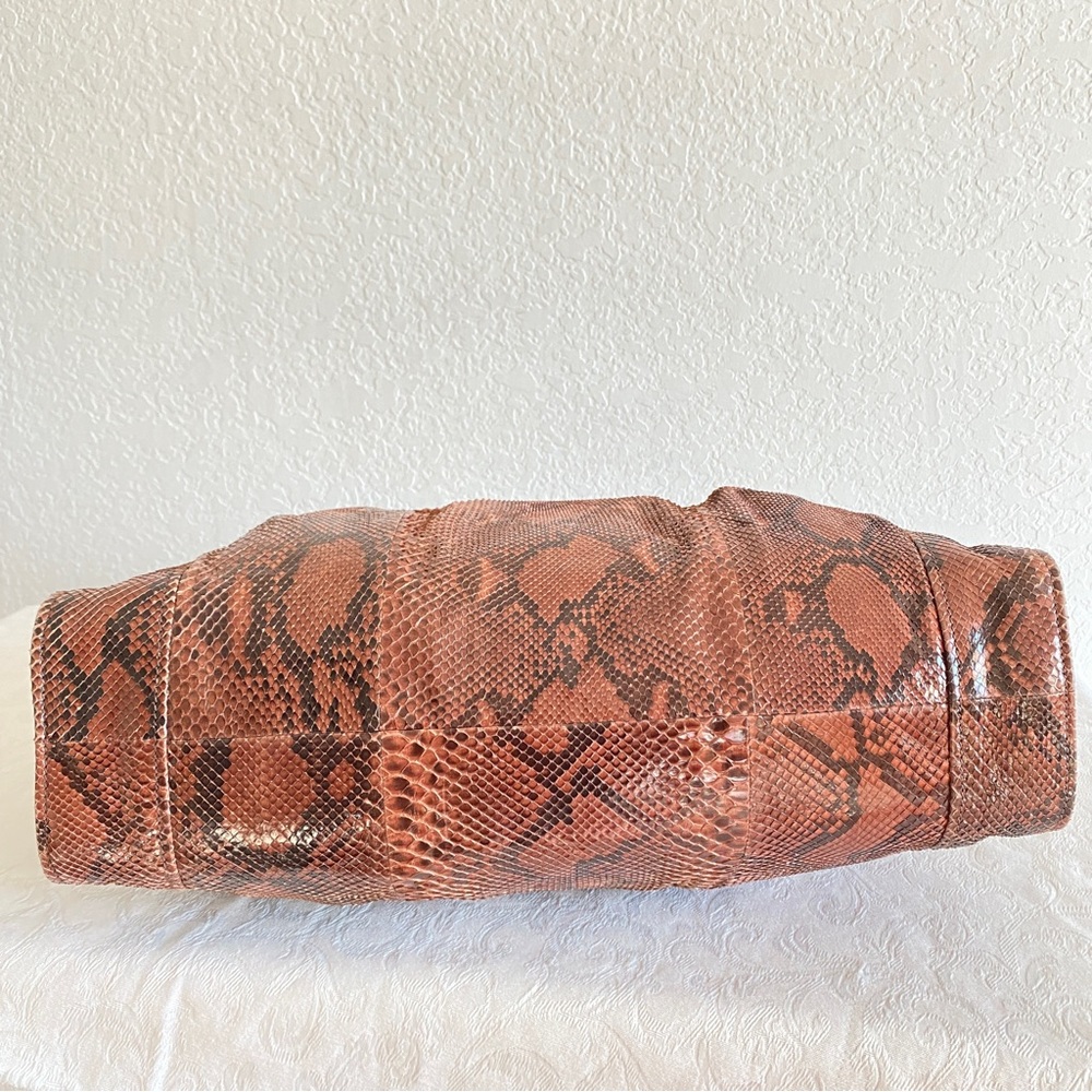 Miu Miu Brown Python Tote - image 7